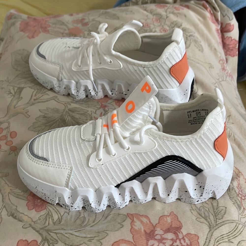 Poly white Shoes